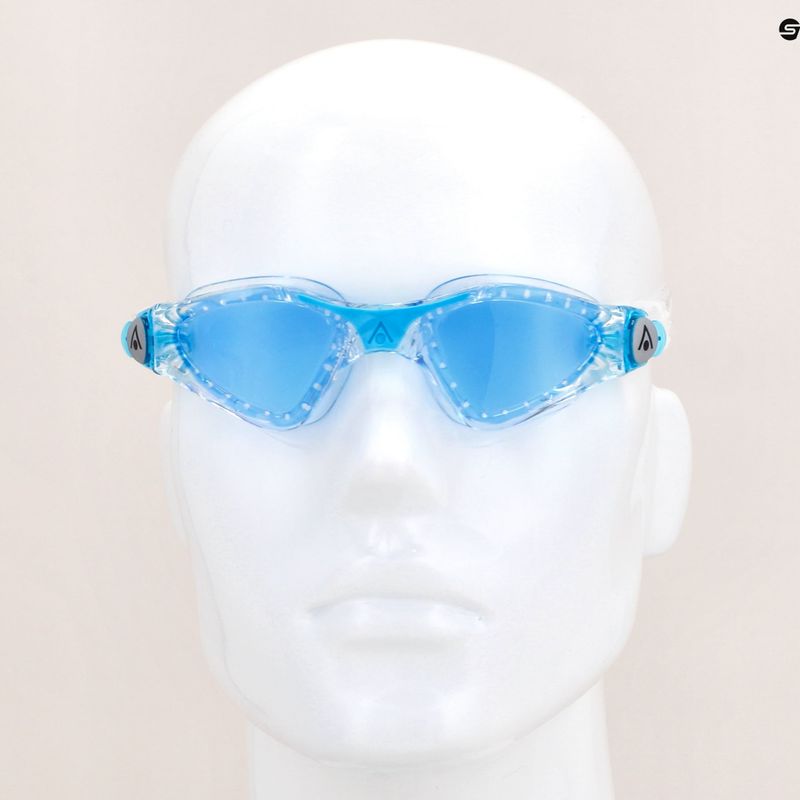 Aquasphere Kayenne transparent / türkis Kinder Schwimmbrille EP3190043LB 8