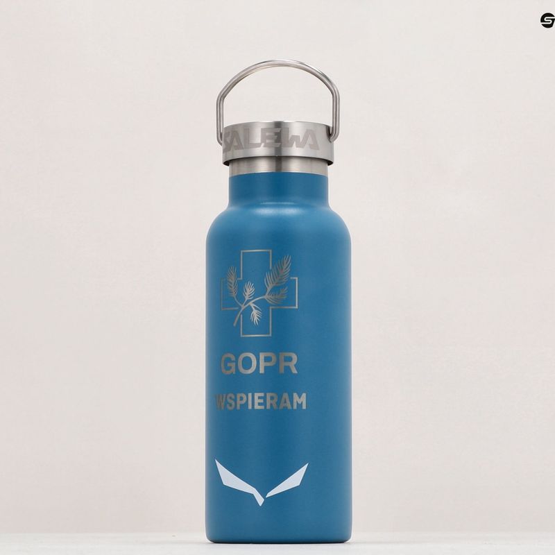 Salewa Valsura Insul BTL Thermoflasche #SupportGOPR 450ml blau 00-0000000518 6