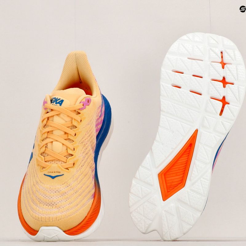 Damen Laufschuhe HOKA Mach 5 orange-lila 1127894-ICYC 17