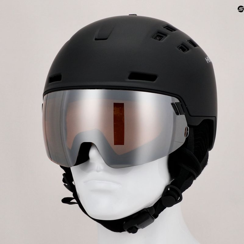 Herren Skihelm HEAD Radar schwarz 323420 5