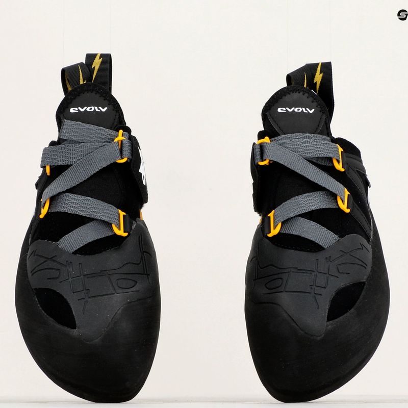 Evolv Shaman Pro 1000 Kletterschuhe schwarz und weiß 66-0000062301 6