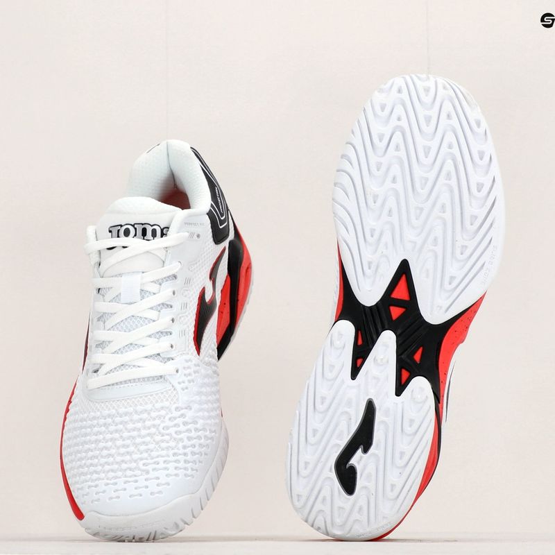 Joma T.Ace Herren Tennisschuhe weiß und rot TACES2302T 12