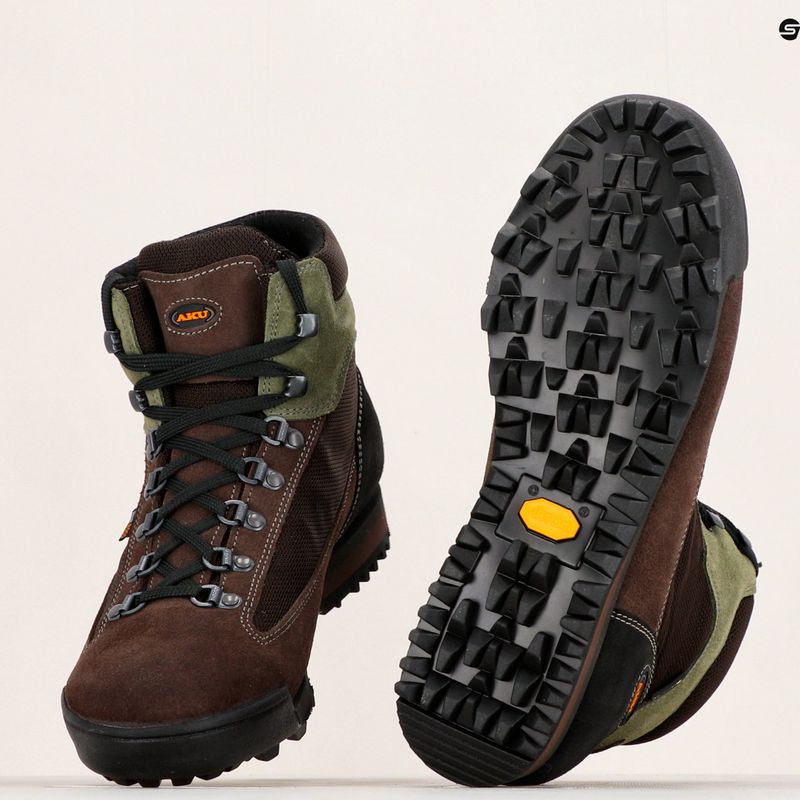 Trekkingschuhe Herren AKU Slope Original GTX braun-grün 885.2-44-7 14