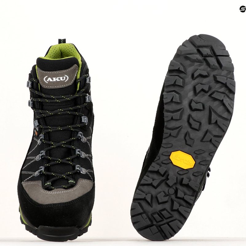 AKU Trekker Lite III GTX Herren-Trekkingstiefel schwarz-grün 977-110-7 13
