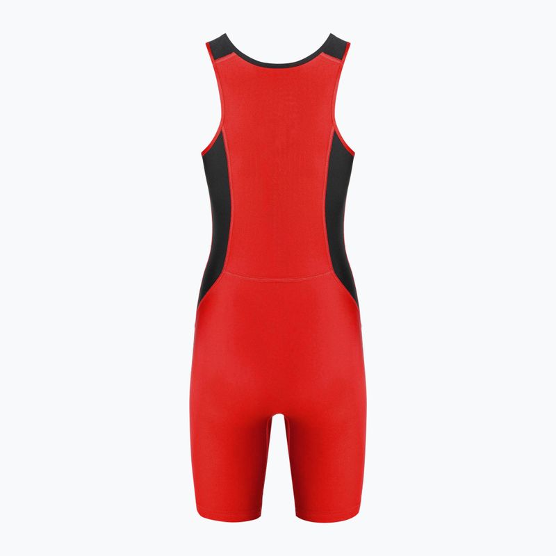 Damen-Ringertrikot Nike Weightlifting Singlet scarlet/black 2