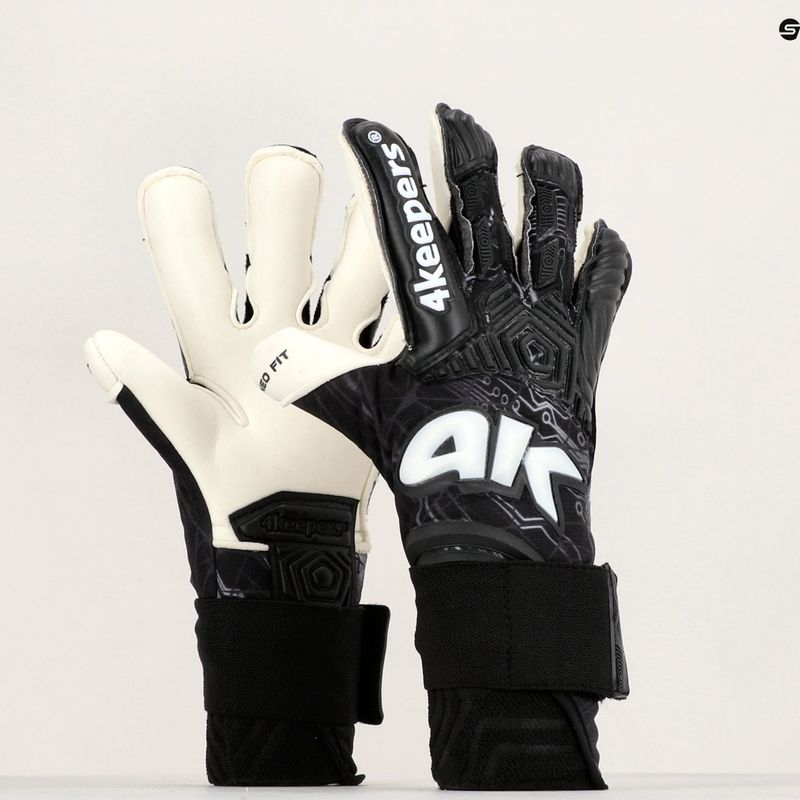 4Keepers Neo Elegant Rf2G Jr Kinder Torwarthandschuhe schwarz 9