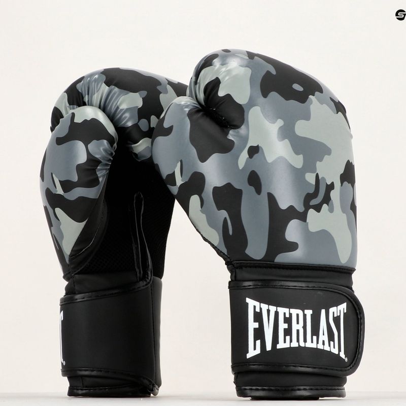 Everlast Spark grau Boxhandschuhe EV2150 GRY CAMO 9