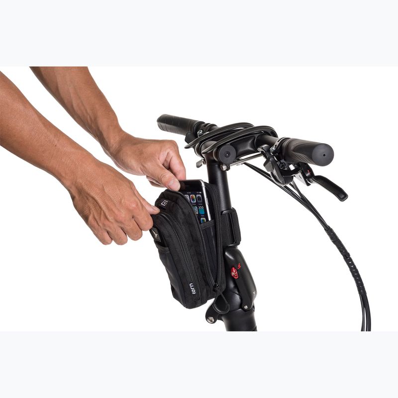 Lenker-/Untersattel-Fahrradtasche Tern Ride Pocket schwarz