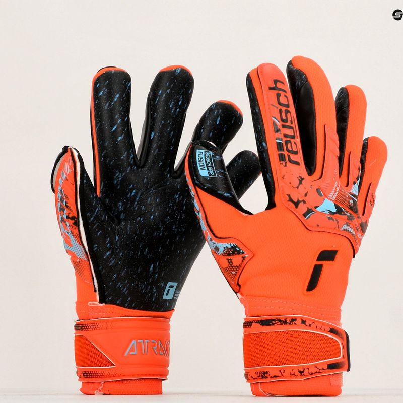 Reusch Attrakt Fusion Finger Support Guardian Junior Kinder Torwarthandschuhe rot 5372940-3333 8