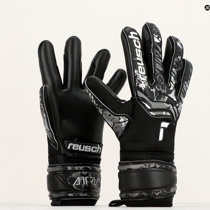 Reusch Attrakt Infinity Junior Kinder-Torwarthandschuhe schwarz 5372725-7700 9