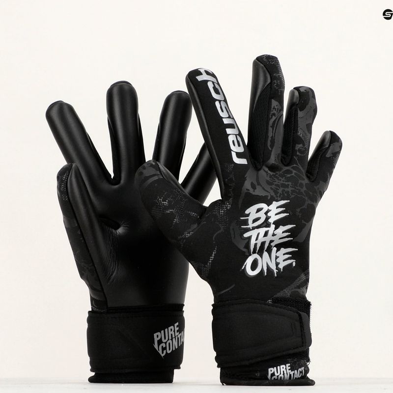 Reusch Pure Contact Infinity Junior Kinderhandschuhe, nicht maritim, schwarz 5372700-7700 10