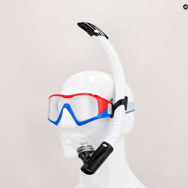 Aqualung Vita Combo Schnorchelset Maske + Schnorchel weiß und schwarz SC4260901 10