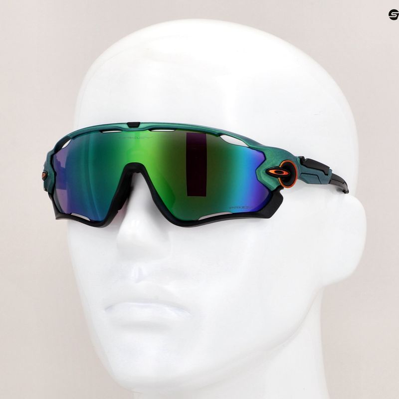 Oakley Jawbreaker Spektrum Gamma grün/Prizm Straße Jade Radfahren Brille 0OO9290 13