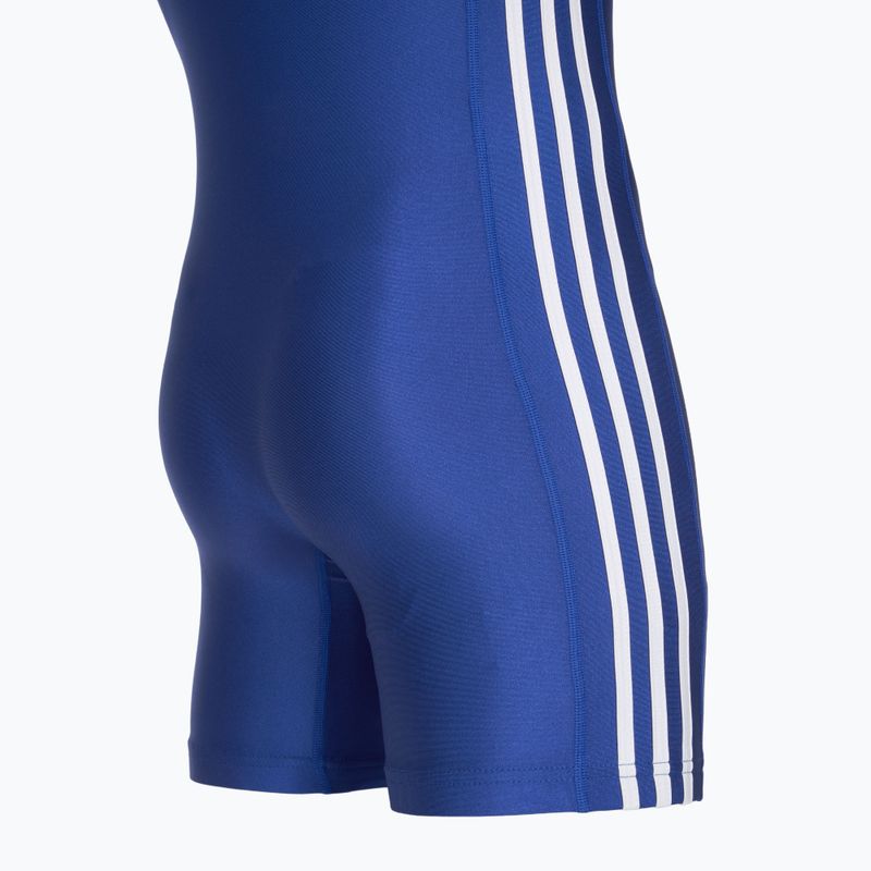 Herren-Overall adidas 3 Stripe Singlet royal/white 4