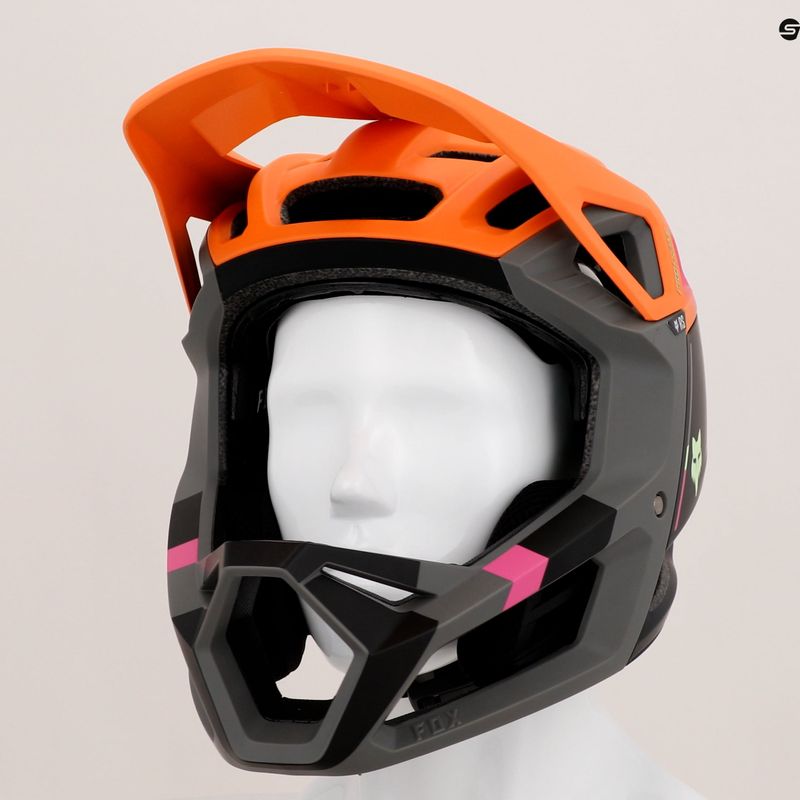Fox Racing Proframe RS Fahrradhelm CLYZO schwarz-orange 30920_009 13