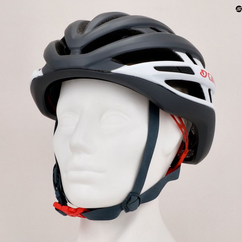 Giro Agilis grau und weiß Fahrradhelm GR-7129287 10