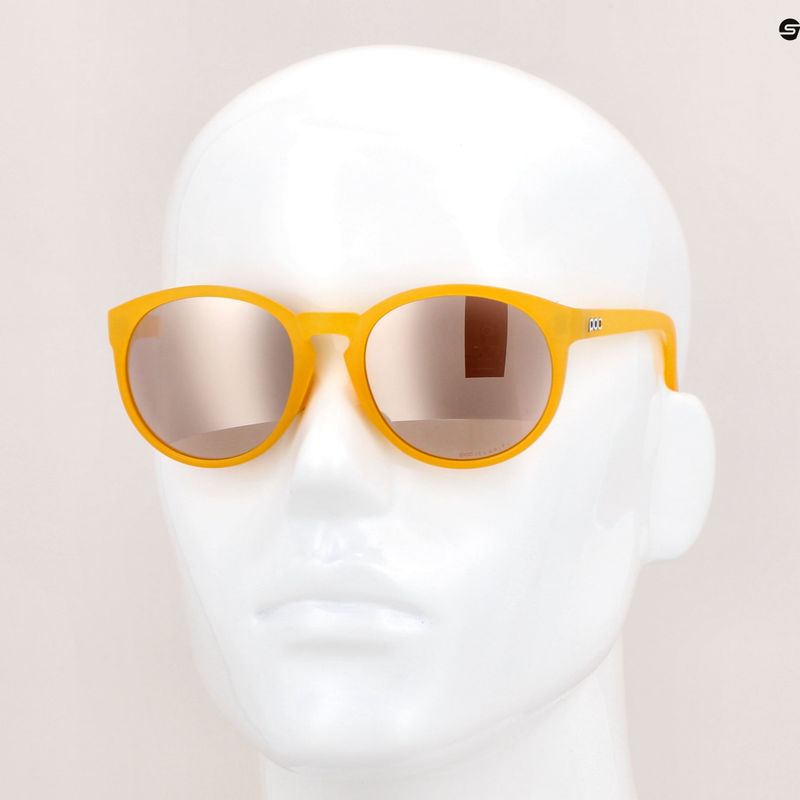 Sonnenbrille POC Know aventurine yellow translucent/clarity trail silver 6