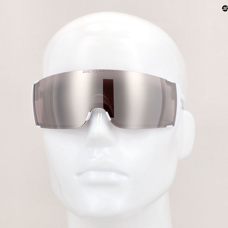 Fahrradbrille POC Propel hydrogen white/clarity road silver 8