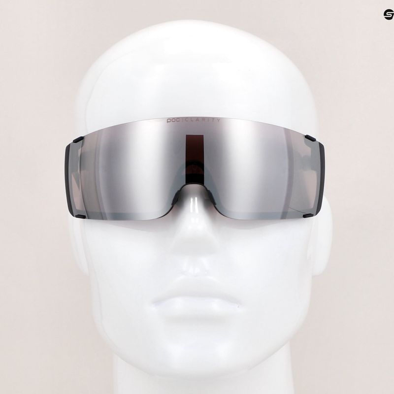 Fahrradbrille POC Propel uranium black/clarity road silver 8