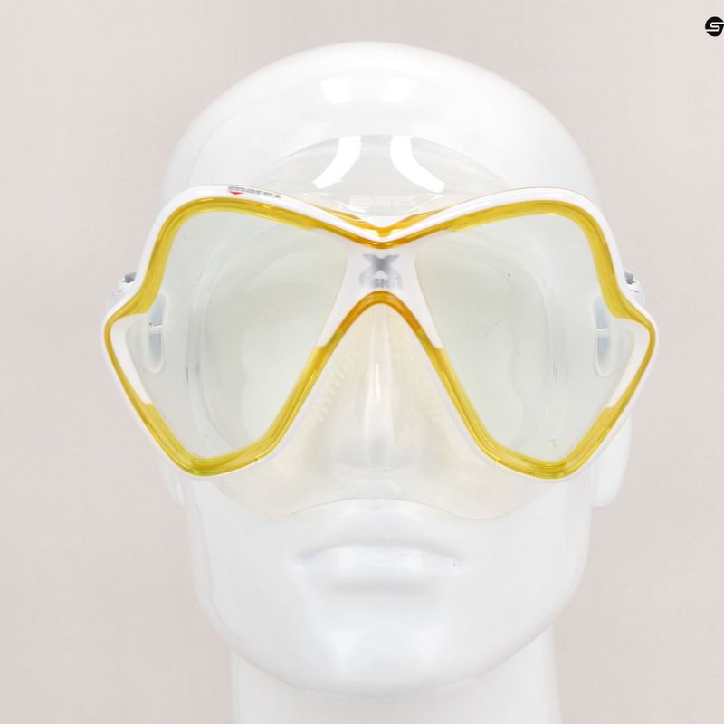 Mares X-Vision Tauchmaske klar gelb 411053 8