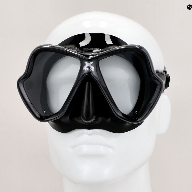 Mares X-Vision Tauchmaske schwarz 411053 8