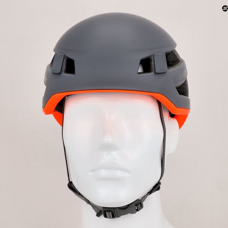 MAMMUT Crag Sender Kletterhelm grau 10
