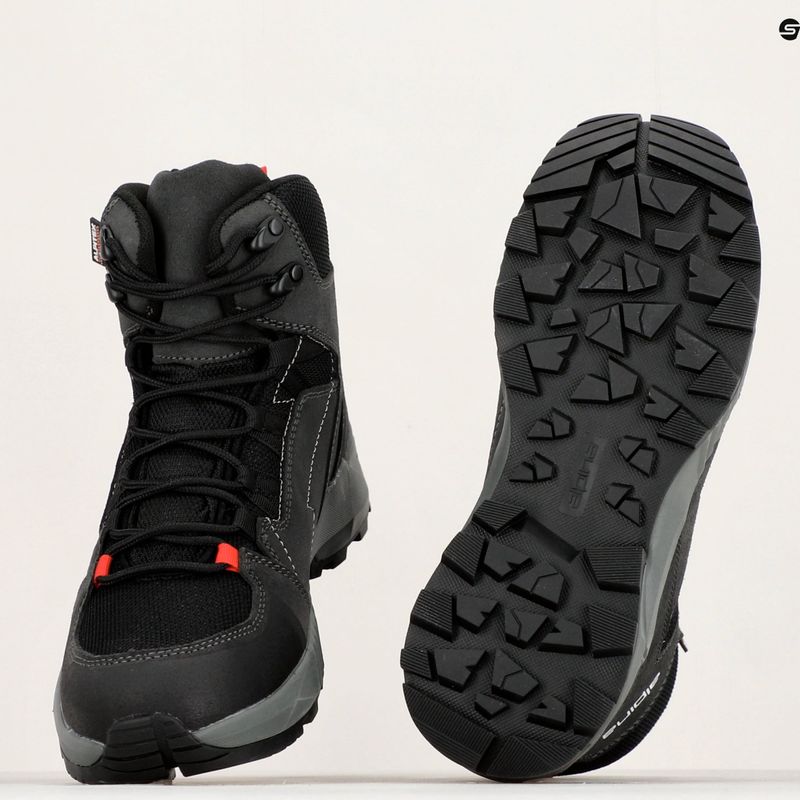 Herren-Trekkingstiefel Alpina Tracker Mid black/grey 19