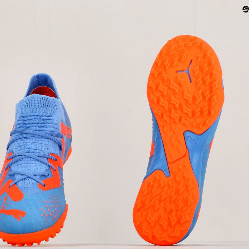 PUMA Future Match TT+Mid JR Fußballschuhe für Kinder blau/orange 107197 01 16