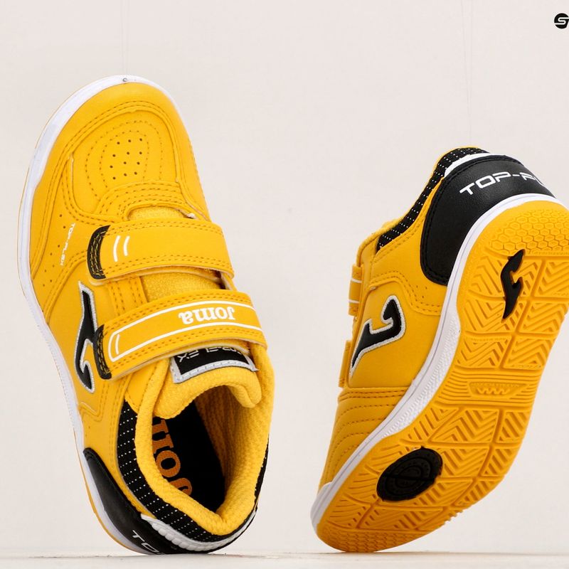 Kinder Fußballschuhe Joma Top Flex IN orange/safran/schwarz 13
