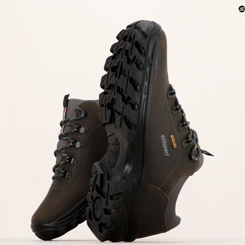Herren-Trekking-Stiefel Grisport khaki 10268D2G 12