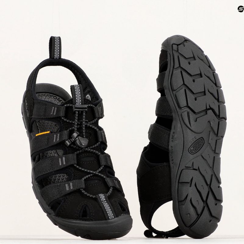 Trekkingsandalen Damen Keen Clearwater CNX schwarz 12662 16