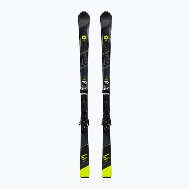 Völkl Deacon 75 + VMotion 10 GW Abfahrtsski schwarz 119181/6562U1.VA