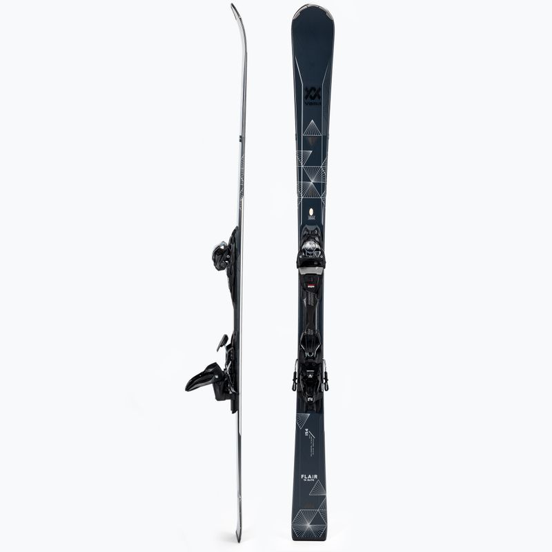 Damen Abfahrtsski Völkl Flair 76 Elite schwarz +vMotion 10 GW 6562U1/120301 2