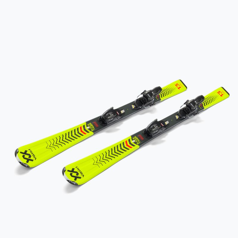 Kinder-Abfahrtsski Völkl RACETIGER Junior gelb +7.0 VMotion Jr. R 120465/6262T1.VA 4