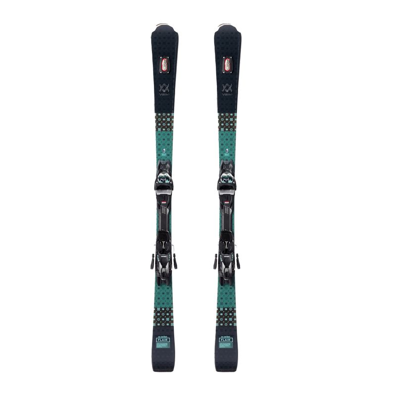 Damen Ski Alpin Völkl FLAIR SC Carbon+VMotion 11 alu GW Lady schwarz 121251/6762V1.VJ