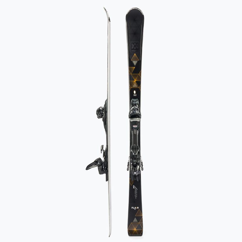 Damen Ski Alpin Völkl FLAIR 75 schwarz +VMotion 10 GW Lady 121271/6562U1.VL 2