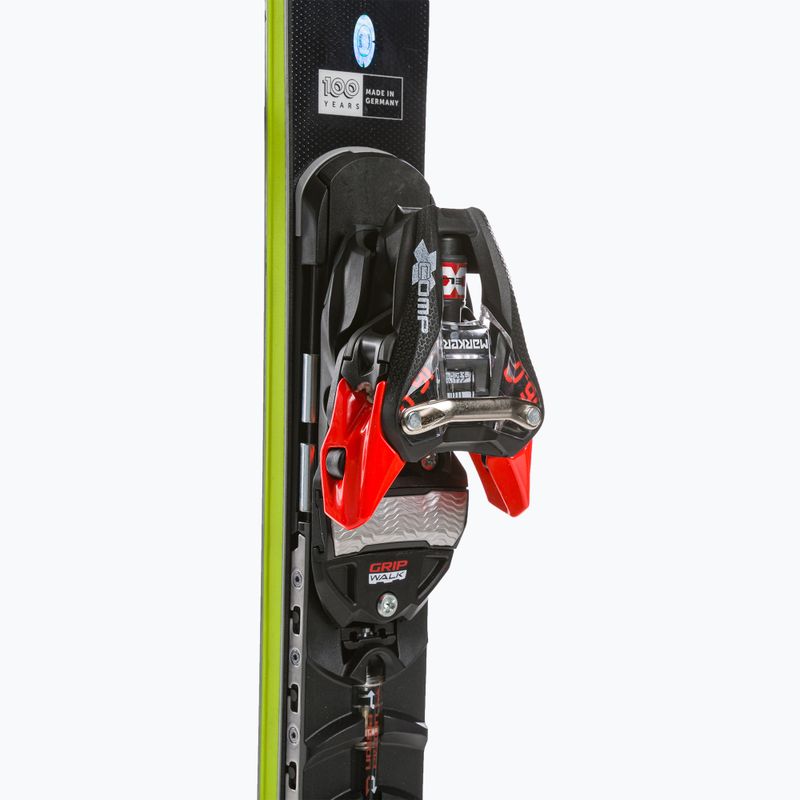 Völkl Racetiger SL Master + XComp 16 GW gelb/schwarzer Alpin-Ski 4