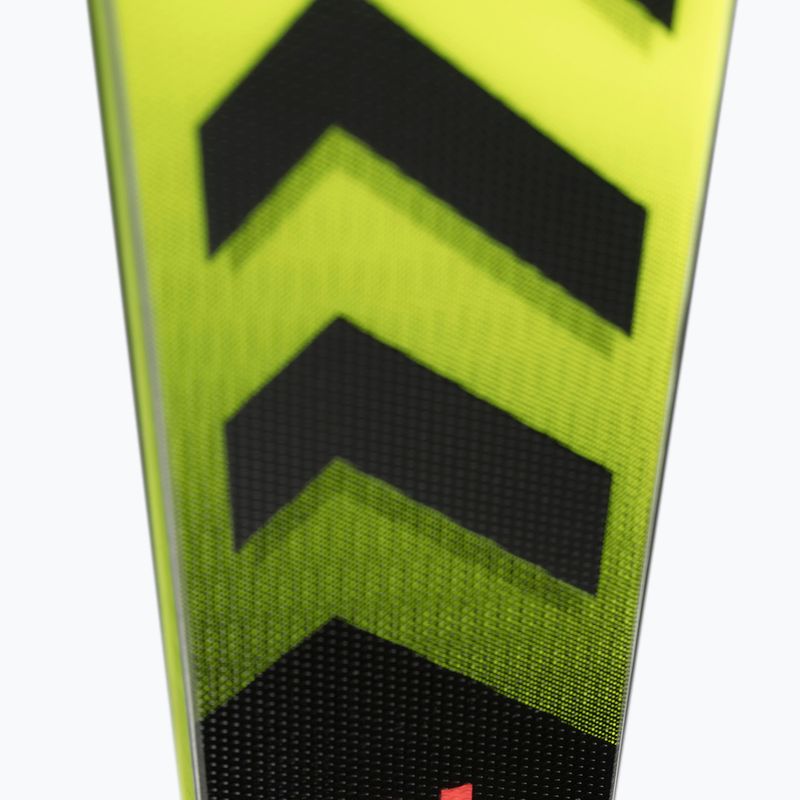 Völkl Racetiger SL Master + XComp 16 GW gelb/schwarzer Alpin-Ski 7