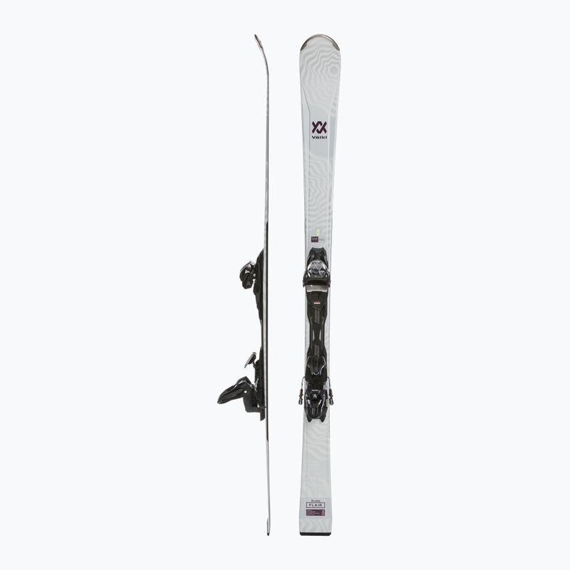 Damen-Abfahrtsski Völkl Flair 76 Elite + vMotion 10 GW weiß/beige 2