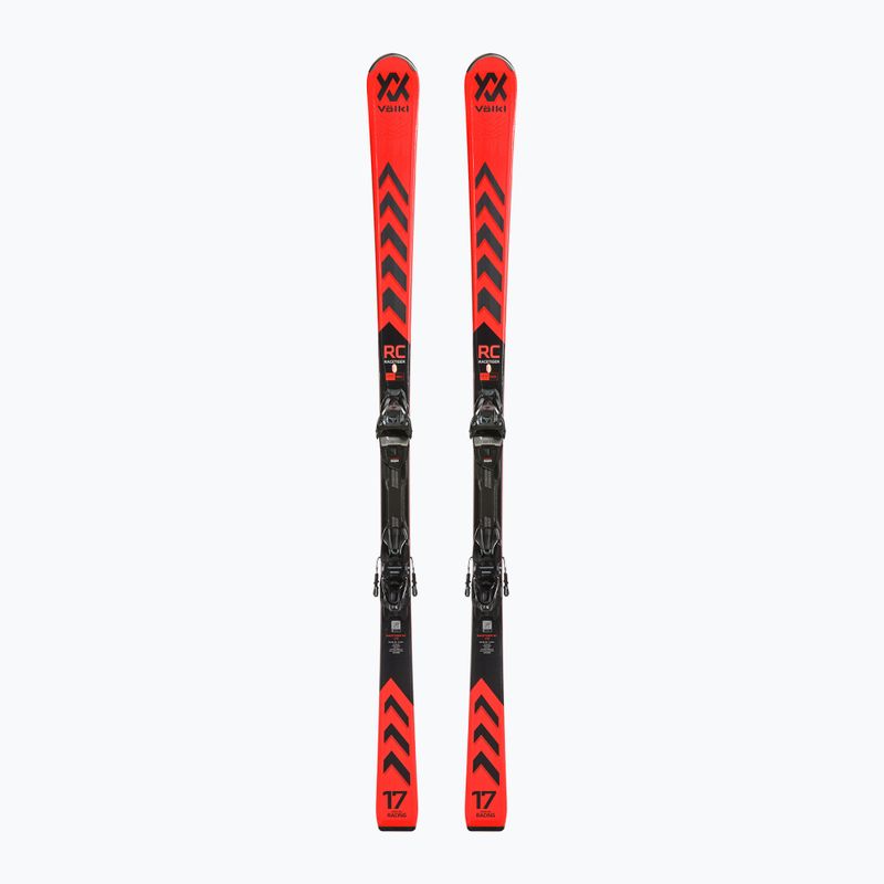 Völkl Racetiger RC Red + vMotion 10 GW rot/schwarz Abfahrtsski