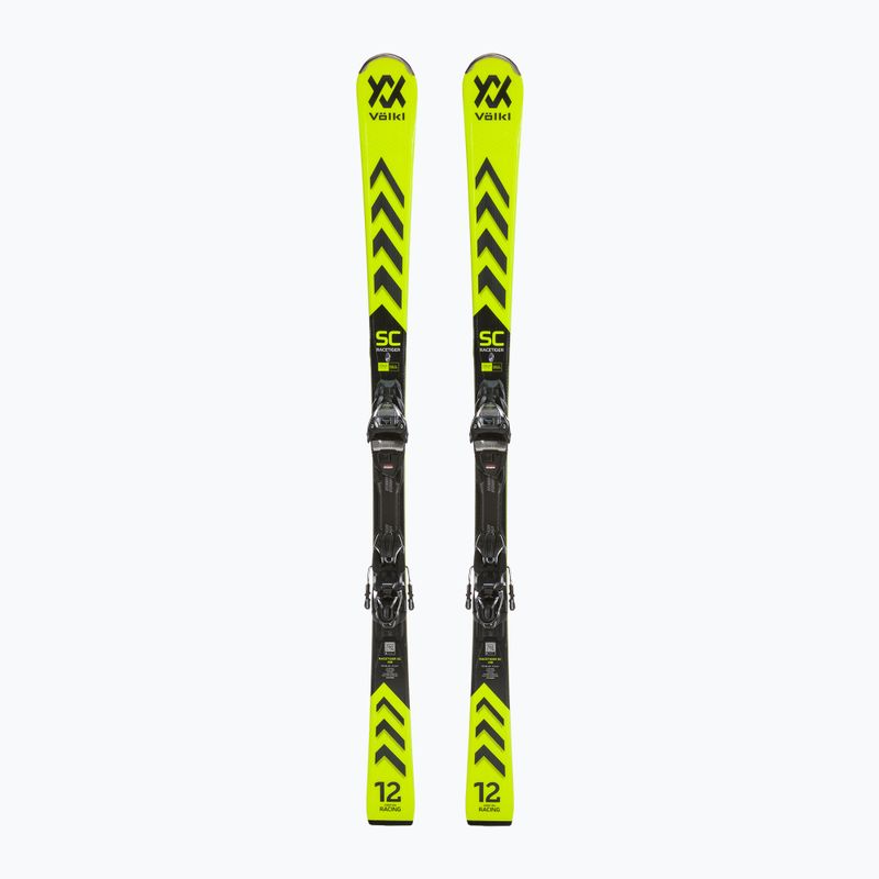 Völkl Racetiger SC Yellow + vMotion 10 GW gelb/schwarz Abfahrtsski