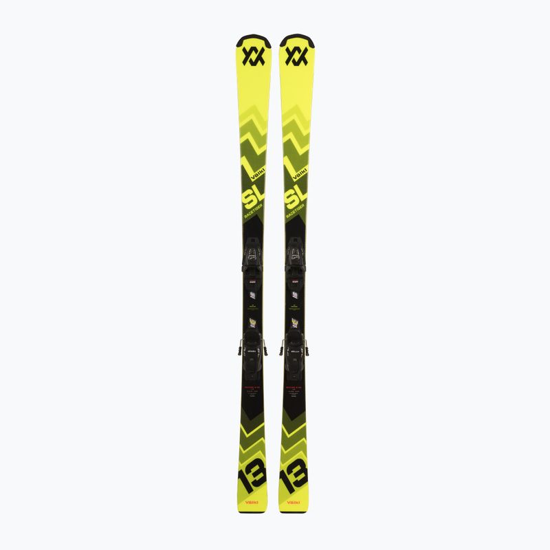 Kinder-Abfahrtsski Völkl Racetiger Jr Pro + Bindung 7.0 VMotion Jr