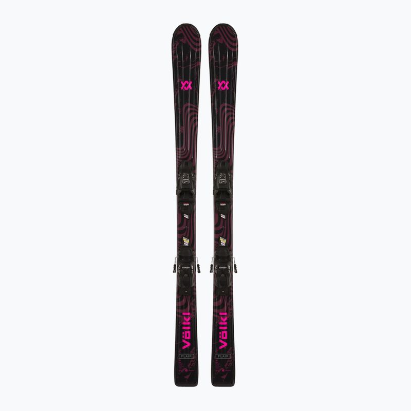 Kinder-Abfahrtsski Völkl Flair Jr + Bindung 4.5 VMotion Jr Lady 80-90 cm