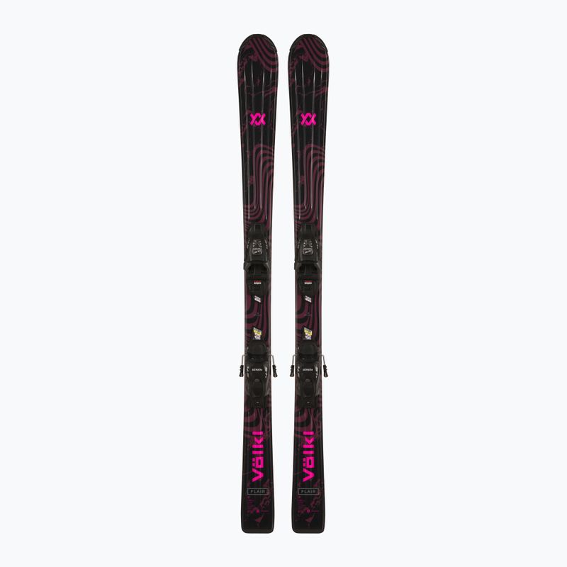 Kinder-Abfahrtsski Völkl Flair Jr + Bindung 4.5 VMotion Jr Lady 100-120 cm