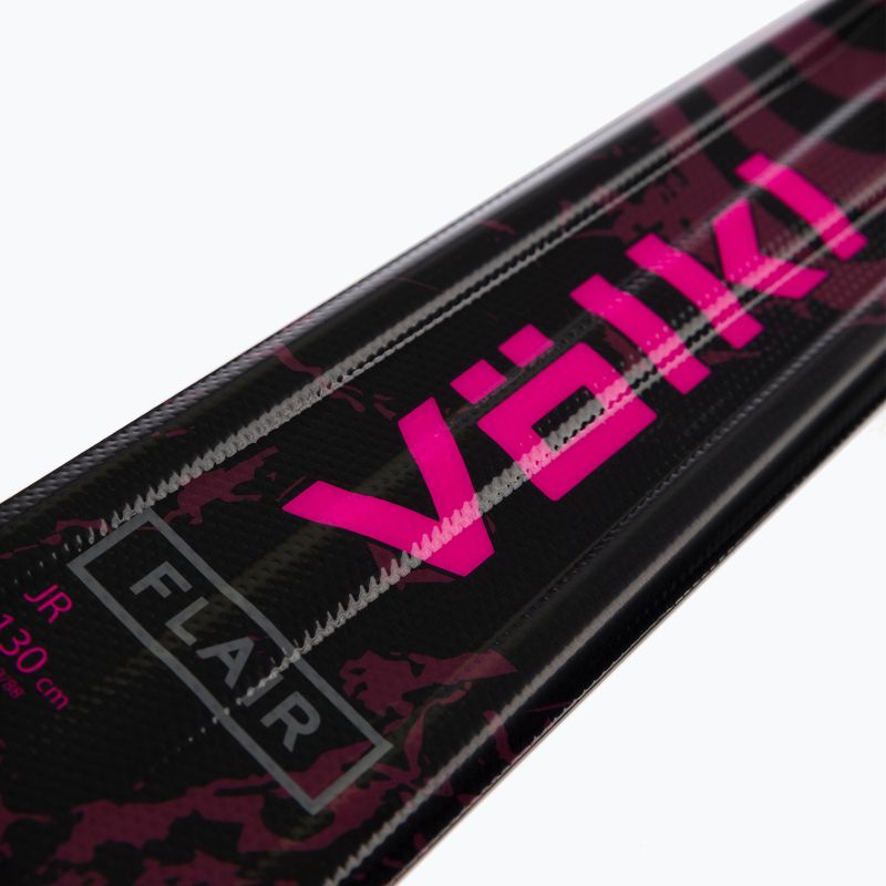 Kinder-Abfahrtsski Völkl Flair Jr + Bindung 4.5 VMotion Jr Lady 100-120 cm 5