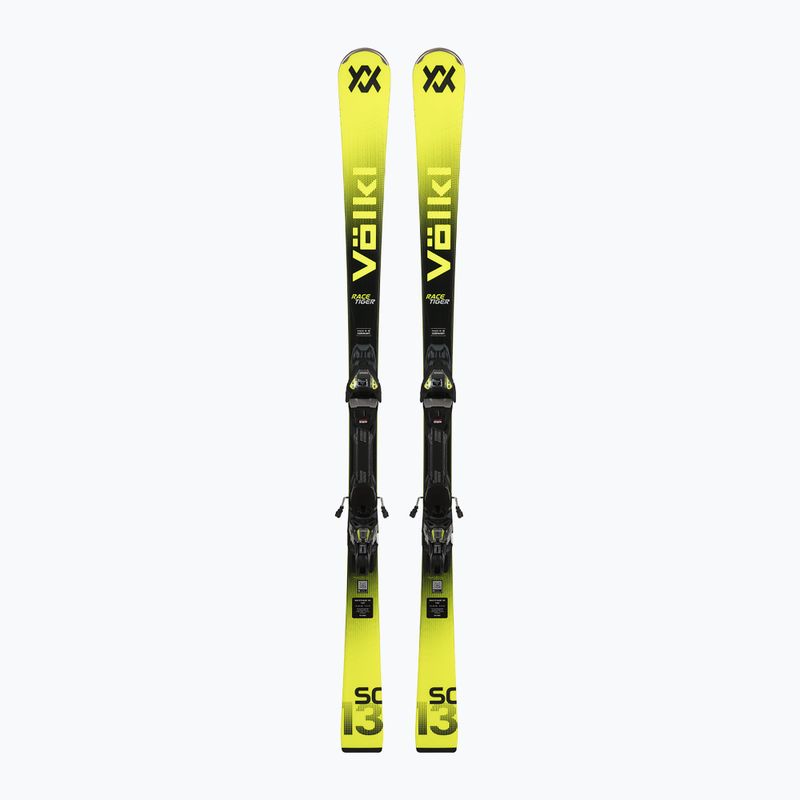 Ski Völkl Racetiger SC Yellow + Bindungen VMotion 10 GW Black