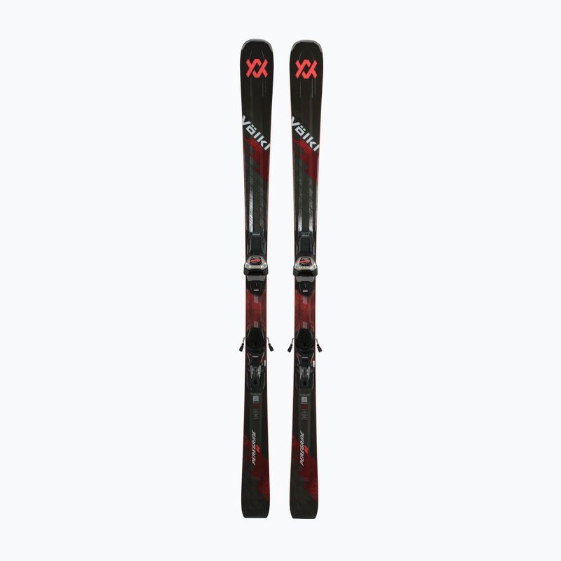 Ski Völkl Peregrine 80 + Bindungen Lowride 12 TCX black/red