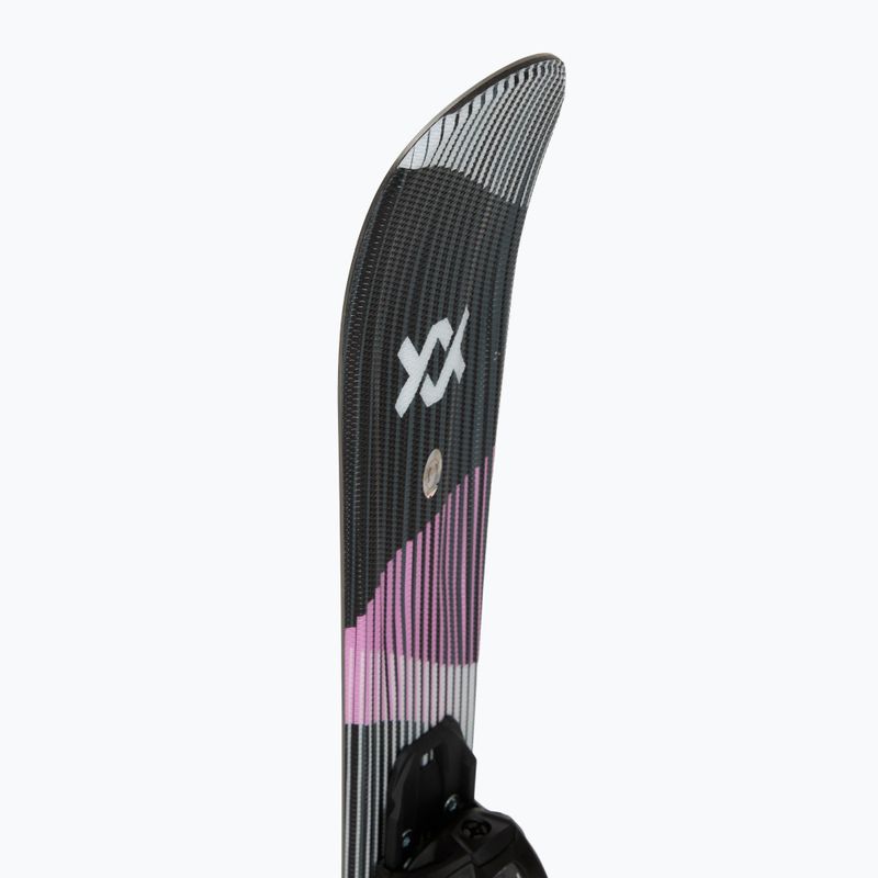 Kinderski Völkl Shine Jr + Bindungen 4.5 VMotion Jr Lady 80-90 cm black/pink 6