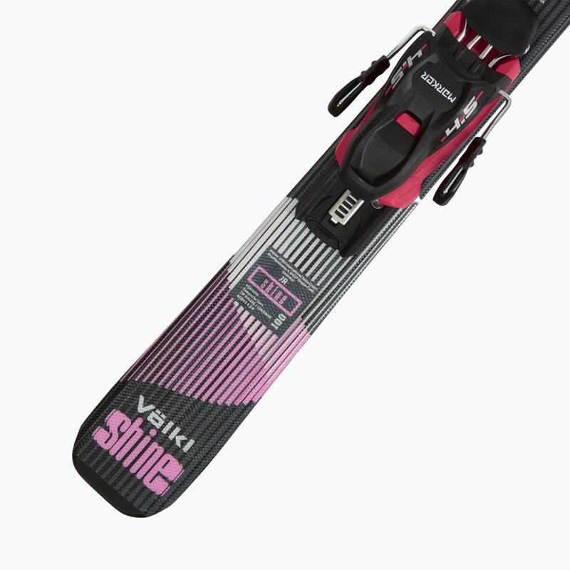 Kinderski Völkl Shine Jr + Bindung 4.5 VMotion Jr Lady 100-120 cm black/pink 7