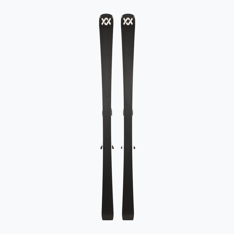 Alpinski mit Bindung Völkl Peregrine 72 Black + RMotion T 12 2